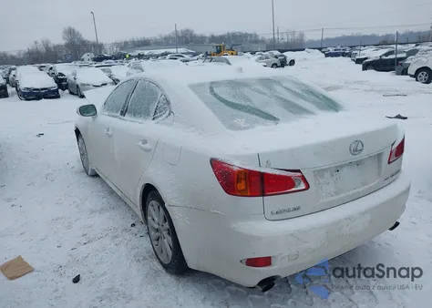 2009 Lexus Is 250 from USA, damaged, VIN JTHCK262X95035591